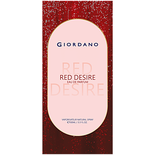 Giordano Red Desire Eau De Parfum, 100 ml