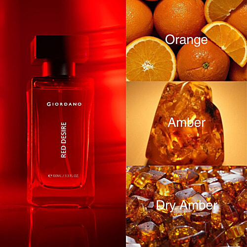 Giordano Red Desire Eau De Parfum, 100 ml