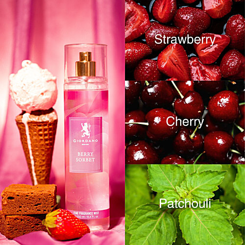 Giordano Berry Sorbet Fine Fragrance Mist, 250 ml