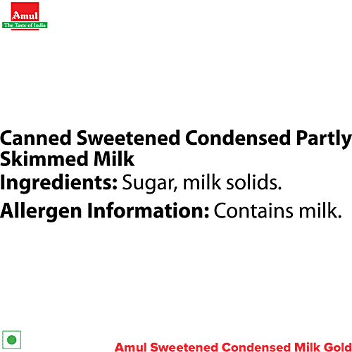 Amul Gold Sweetened Condensed Milk, 405 g  