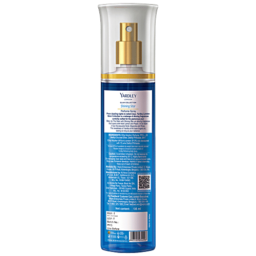 Yardley London Glam Collection Shining Star Perfume Spray, 135 ml  