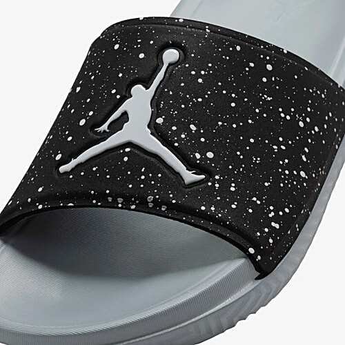Nike Jordan Jumpman Slide - Black & Grey, 1 Pair (UK/IND-6)