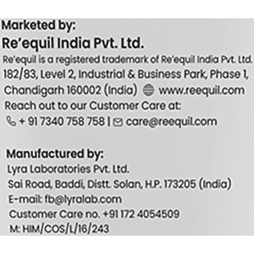 Re'equil Ultra Matte Dry Touch Sunscreen With SPF 50 PA++++, 50 g  