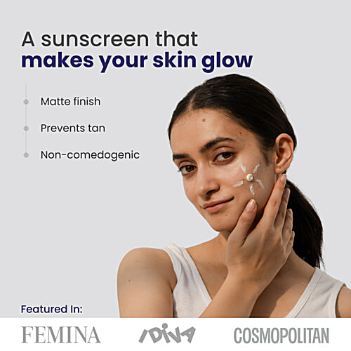 Re'equil Ultra Matte Dry Touch Sunscreen With SPF 50 PA++++, 50 g  