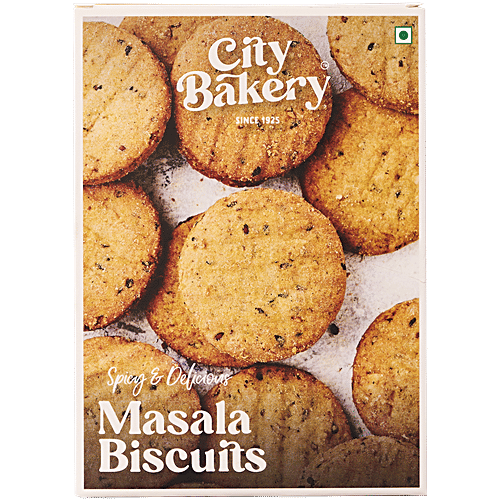 City Bakery Masala Biscuits, 250 g