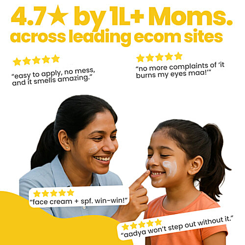 Tuco Kids Suns-Cream Sun Protection Cream With SPF 50, 50 g Face Cream + Sunscreen