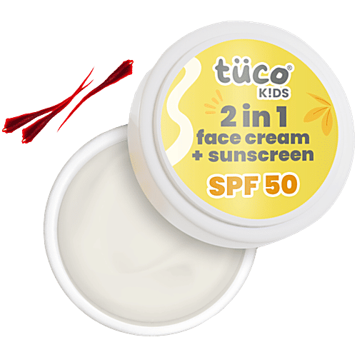 Tuco Kids Suns-Cream Sun Protection Cream With SPF 50, 50 g Face Cream + Sunscreen