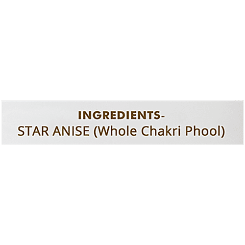 KesarCo Star Anise/Whole Chakri Phool, 20 g No Preservatives, Natural