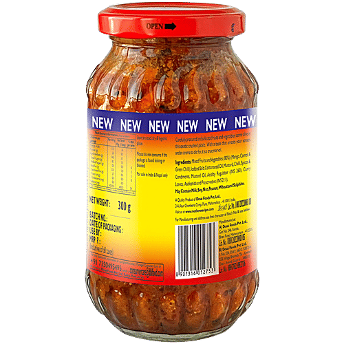 Mother's Recipe Crushed Mixed Pickle, 300 g