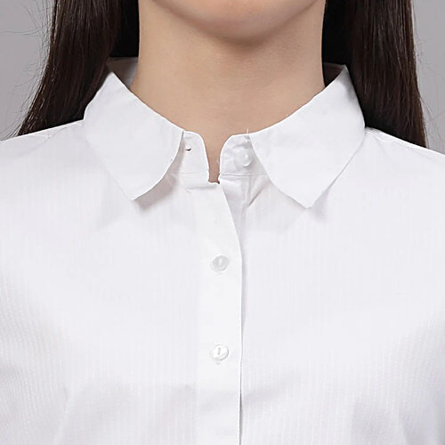 Style Quotient White Regular Fit Shirt, 1 pc (Size - S)