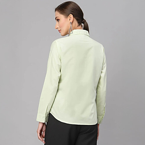 Style Quotient Light Green Shirt, 1 pc (Size - S)