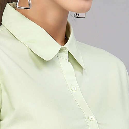 Style Quotient Light Green Shirt, 1 pc (Size - S)