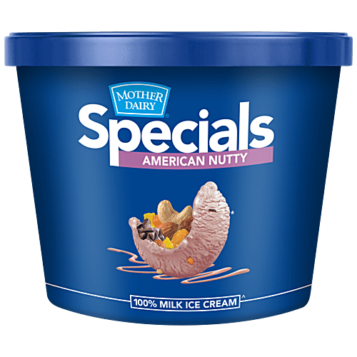 Mother Dairy Specials American Nutty Ice Cream, 500 ml