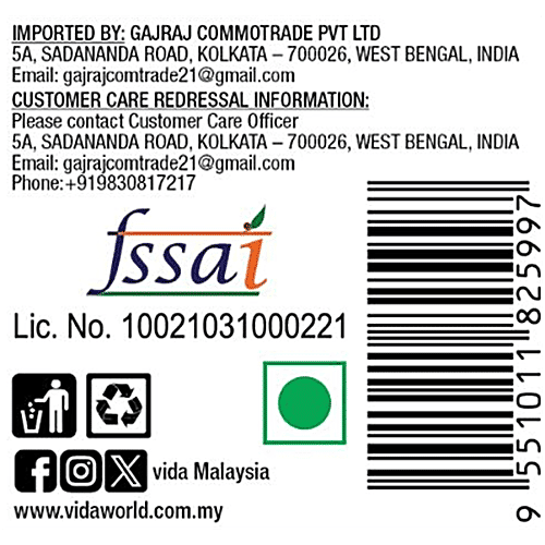 Vida Zero Calorie Yuzu Sparkling Flavoured Drink, 325 ml