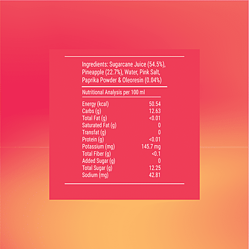 HRX By Eatfit Paprika Sugarcane, 180 ml No Added Sugar, No Preservatives