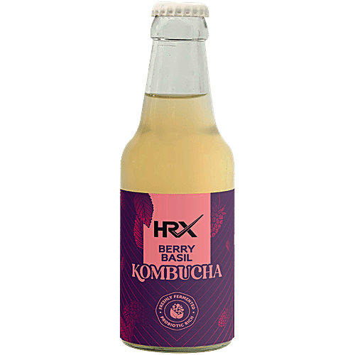 HRX By Eatfit Berry Basil Kombucha, 200 ml  