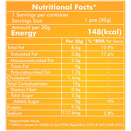 Unifit Peanut Butter Cookies, 30 g