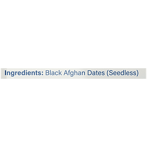 Khari Foods Black Afghan Seedless Dates, 400 g