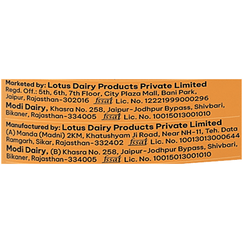 Lotus Dairy Kesar Elaichi Shrikhand, 80 g Cup Only Natural Ingredients
