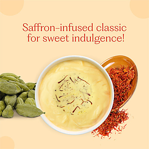 Lotus Dairy Kesar Elaichi Shrikhand, 80 g Cup Only Natural Ingredients