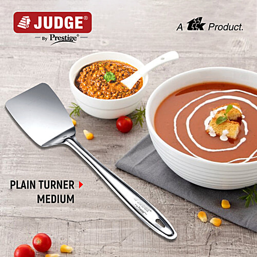 Judge by Prestige Stainless Steel Plain Turner - 27 cm, 1 pc