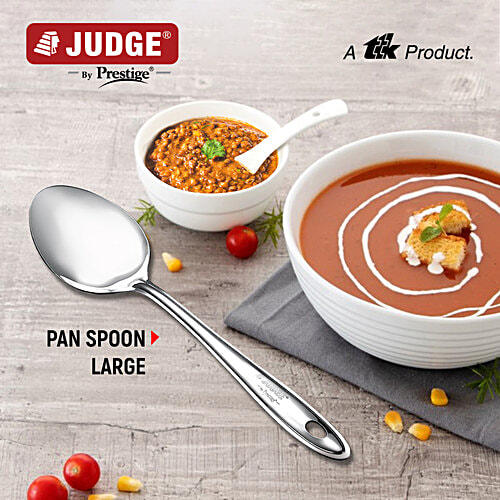 Judge by Prestige Stainless Steel Pan Spoon - 32 cm, 1 pc  