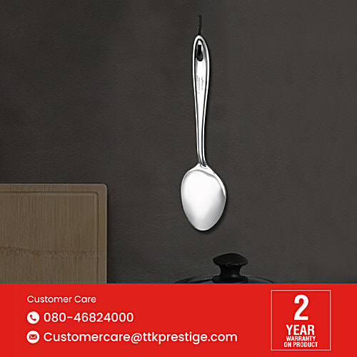 Judge by Prestige Stainless Steel Pan Spoon - 32 cm, 1 pc  