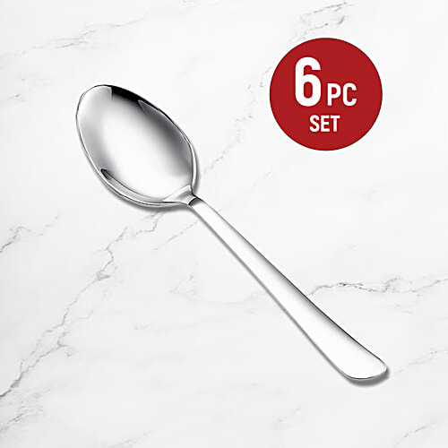 Judge by Prestige Sparkle Stainless Steel Baby Spoon Set, 6 pcs