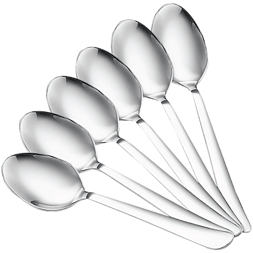 Judge by Prestige Sparkle Stainless Steel Baby Spoon Set, 6 pcs