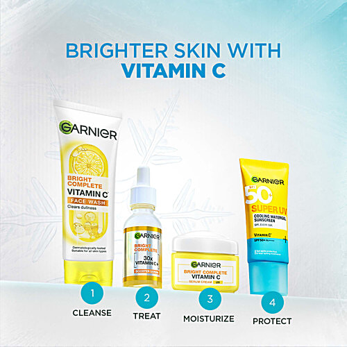 Garnier Super UV Cooling Water Gel Sunscreen - SPF 50 PA++++, 60 ml  