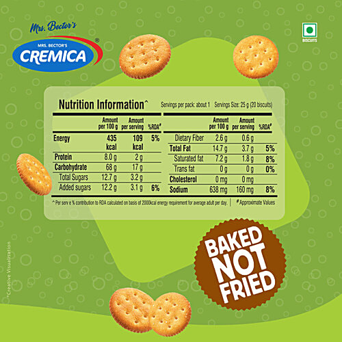 Cremica Non Stop Sour Cream & Onion Mini Cracker, 150 g 6 pcs