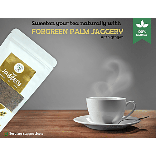 Forgreen Palm Jaggery Powder With Ginger, 250 g