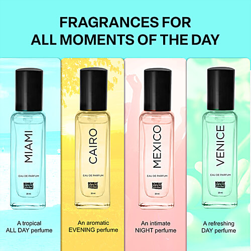 Bombay Shaving Company Luxury Perfume Gift Kit - Eau De Parfum, 20 ml (Pack of 4) 