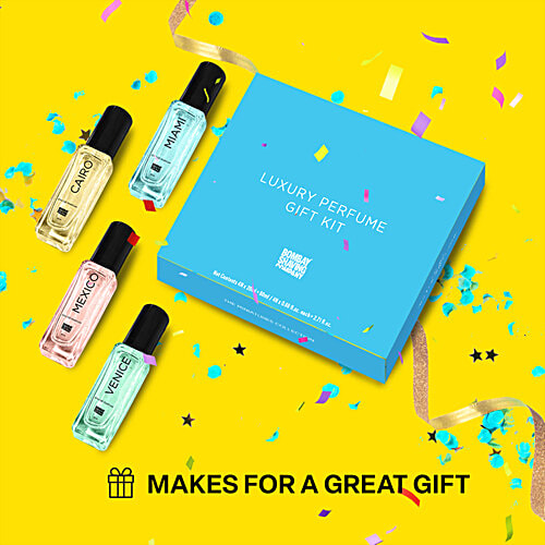 Bombay Shaving Company Luxury Perfume Gift Kit - Eau De Parfum, 20 ml (Pack of 4) 