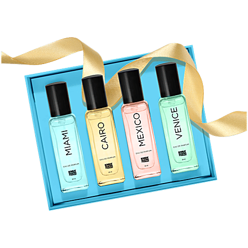 Bombay Shaving Company Luxury Perfume Gift Kit - Eau De Parfum, 20 ml (Pack of 4) 