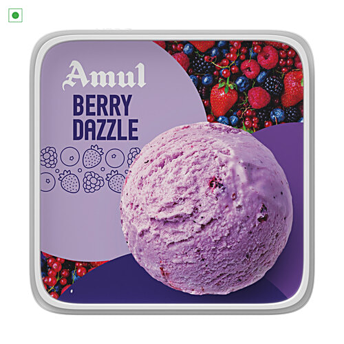 Amul Berry Dazzle Ice Cream, 1 l