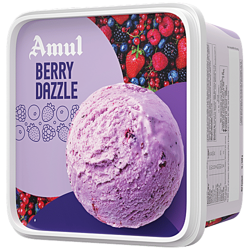Amul Berry Dazzle Ice Cream, 1 l