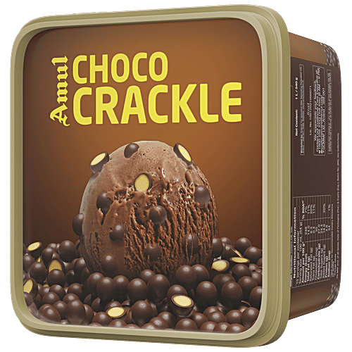 Amul Choco Crackle Ice Cream, 1 L