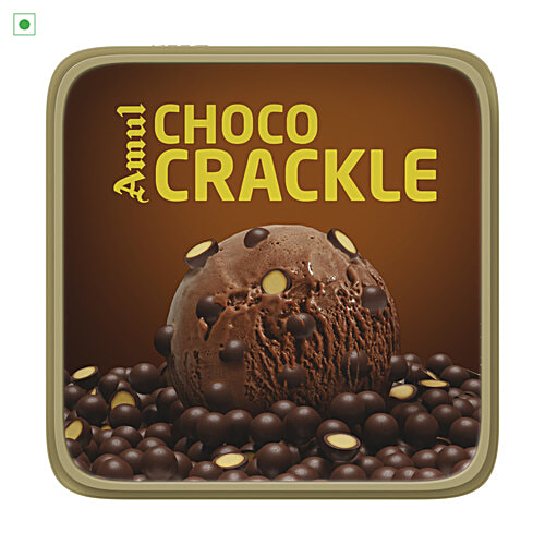 Amul Choco Crackle Ice Cream, 1 L