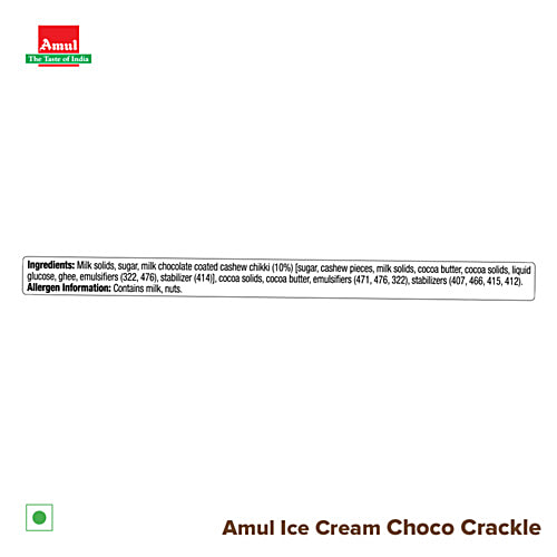 Amul Choco Crackle Ice Cream, 1 L