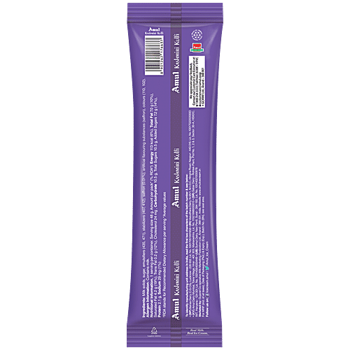 Amul Kashmiri Kulfi Kesar Ice Cream Stick, 60 ml  