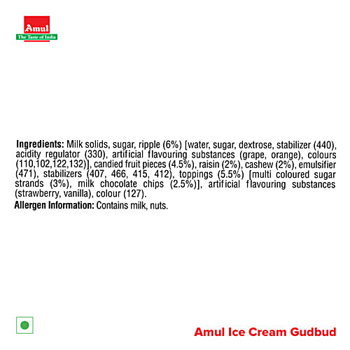 Amul Gudbud Ice Cream, 125 ml