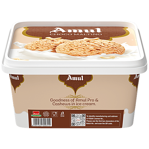 Amul Choco Maltino Ice Cream, 1 L  