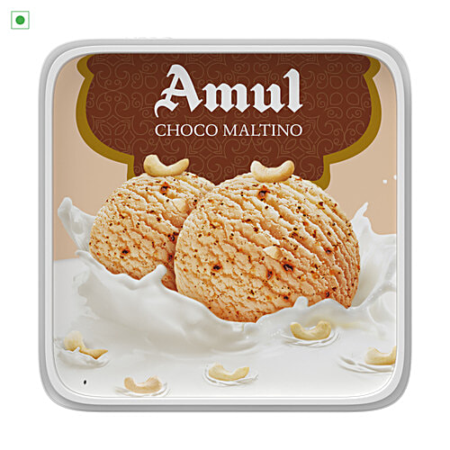 Amul Choco Maltino Ice Cream, 1 L  