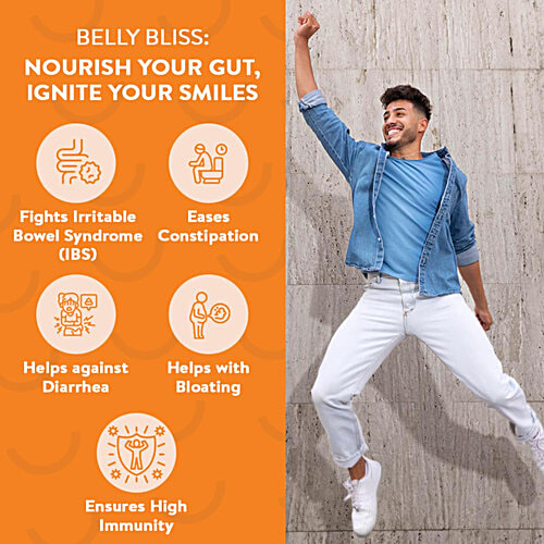 Happy Cultures Gut Feeling Health Supplement Capsules - Blend Of Pre-Probiotic & B Vitamins, 30 pcs  Restores Gut Balance, Daily Gut & Digestive Health