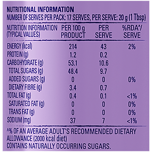 Kissan Fables Blueberry & The Beast - Blueberry & Mulberry Spread, 340 g  