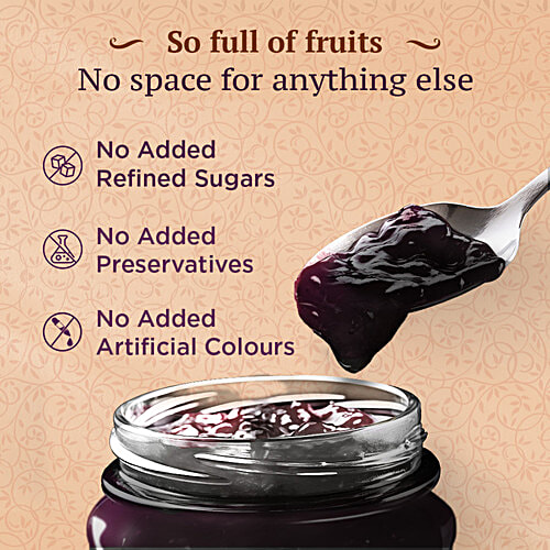 Kissan Fables Blueberry & The Beast - Blueberry & Mulberry Spread, 340 g  