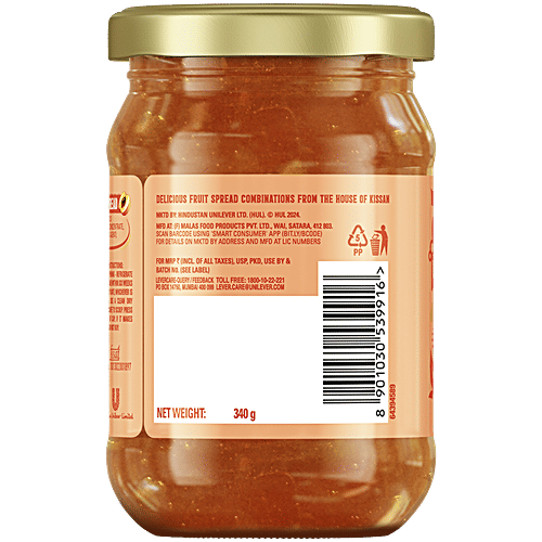 Kissan Fables Apricot In Wonderland - Apricot & Peach Spread, 340 g