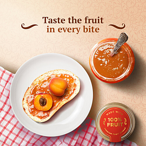 Kissan Fables Apricot In Wonderland - Apricot & Peach Spread, 340 g