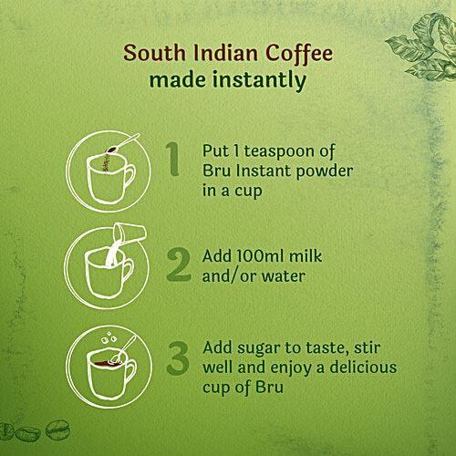 BRU Instant Coffee, 40 g Jar 